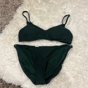 Aerie Textured Bikini